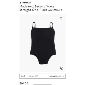 Madewell One-Piece Swimsuit